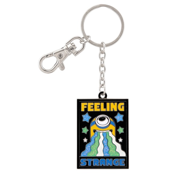 Universal Studios Despicable Me Minions "Feeling Strange" Keychain - Picture 1 of 2